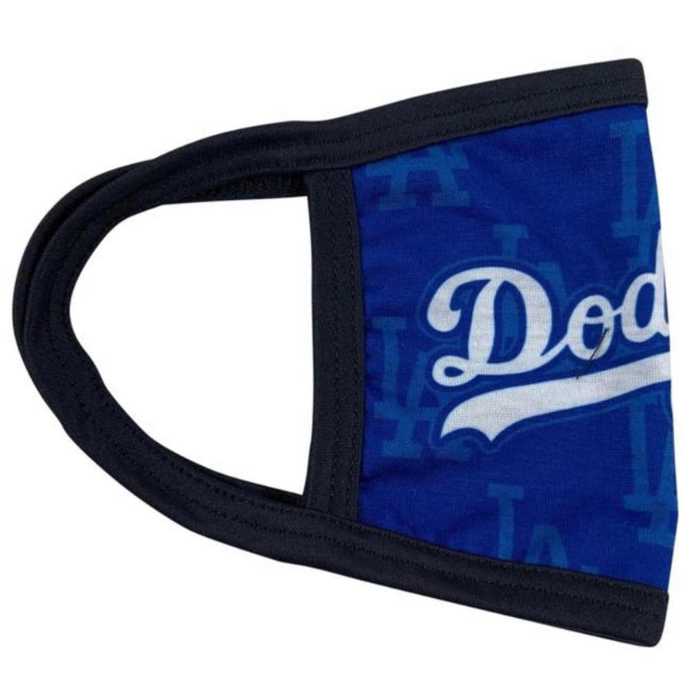 Unisex Dodgers royal blue stretch face mask